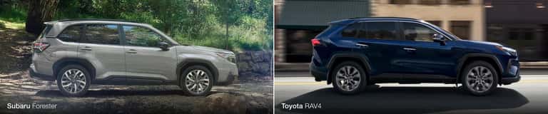 Toyota RAV4 Vs. Subaru Forester