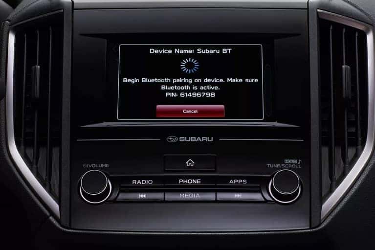 2015 SUBARU FORESTER BLUETOOTH PAIRING visual data 8