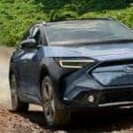 2023 Subaru Solterra Exterior Passenger Side Front Angle