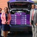 Subaru of America Donation Event at Local School