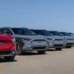 2023 Subaru Solterra Lineup Exterior Front Angles