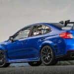 2019 Subaru WRX STI Exterior Driver Side Rear Profile
