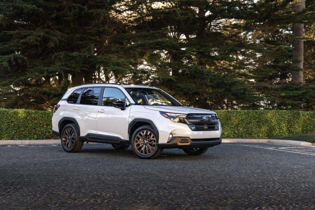 Subaru Forester Parked Front 3/4 View in a Park