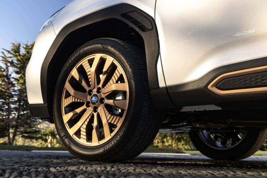 Subaru Forester Front Wheel Close-Up