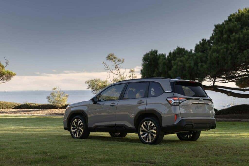 Subaru Forester Parked Rear 3/4 View in a Park