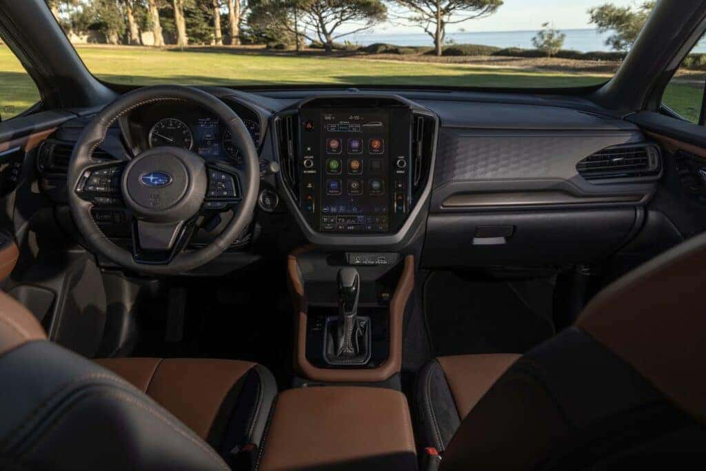 Subaru Forester Front Interior Dashboard