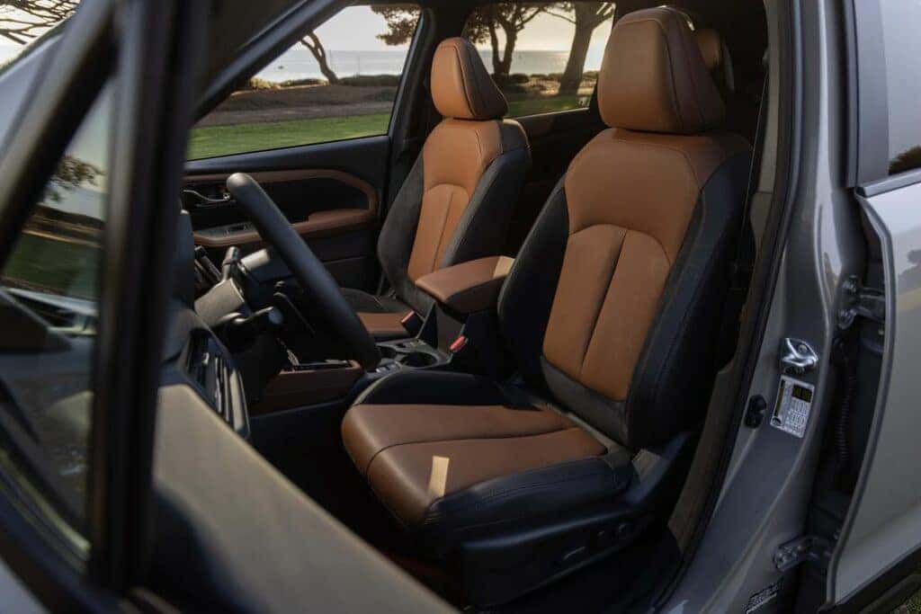 Subaru Forester Front Interior Seats Driver's Side View
