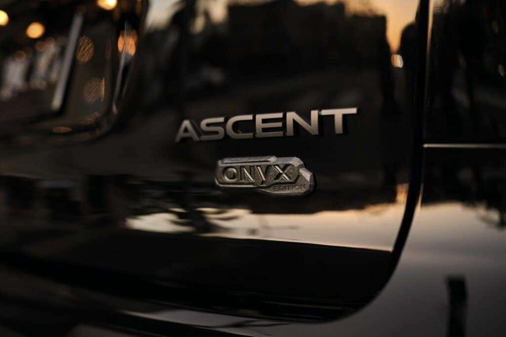Subaru Ascent Rear Badge Close-Up