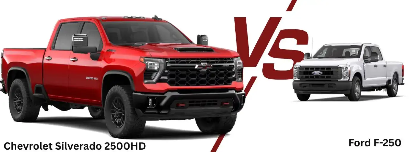 2026 Chevrolet Silverado 2500 HD vs Ford F-250 Super Duty