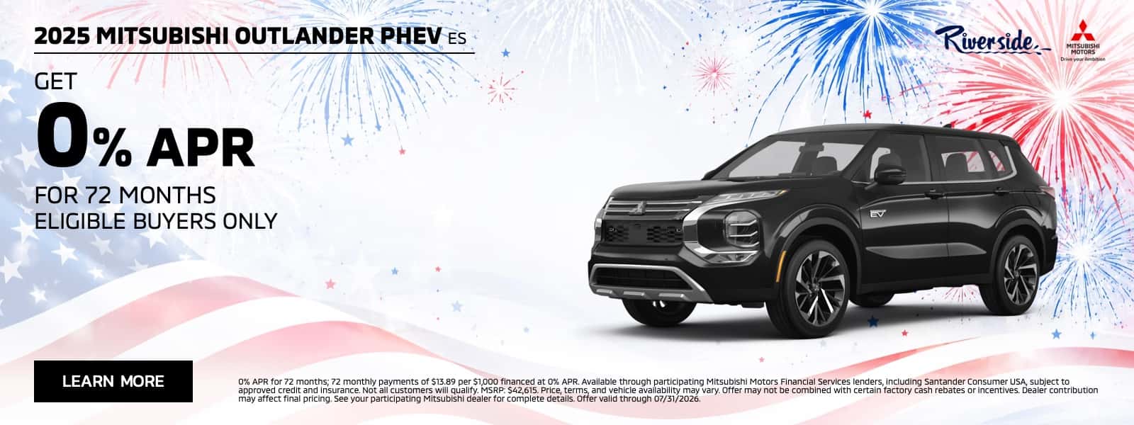 Outlander PHEV ES_July Banner