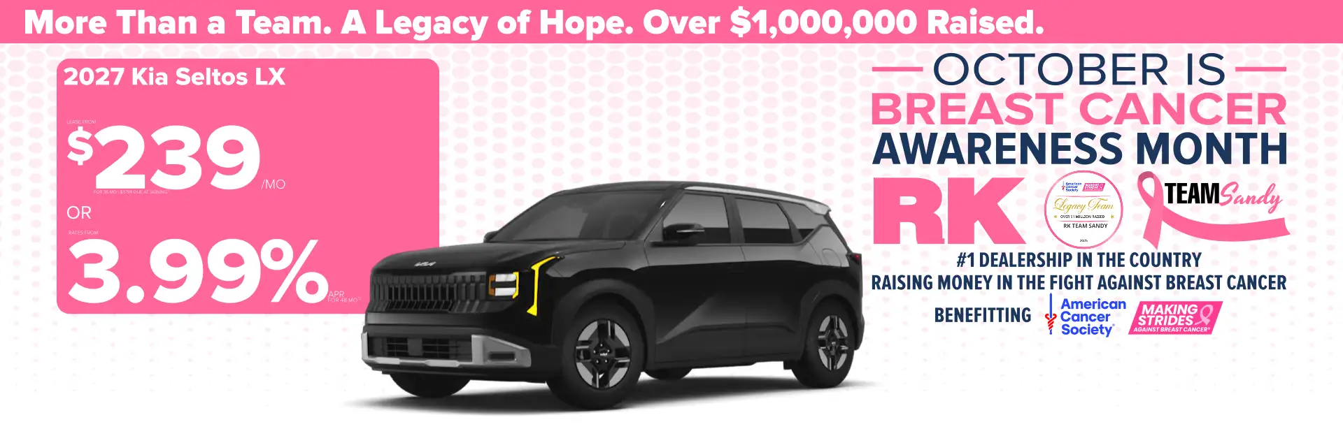 Lease the 2027 Kia Seltos from $239 /per mo*
