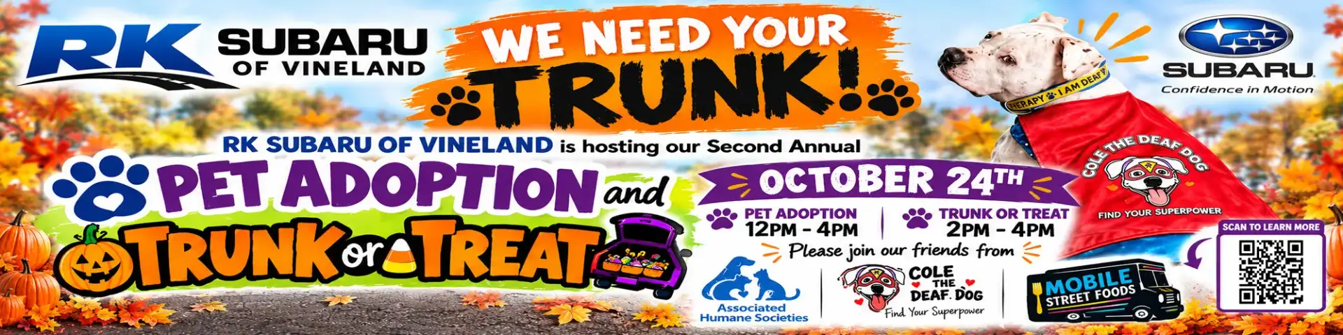 RK Subaru 2nd Annual Trunk or Treat