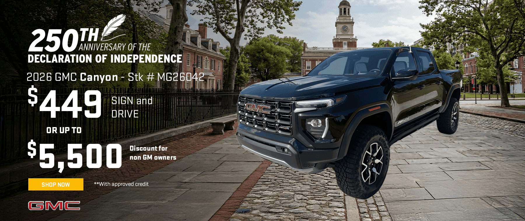 2026 GMC Canyon