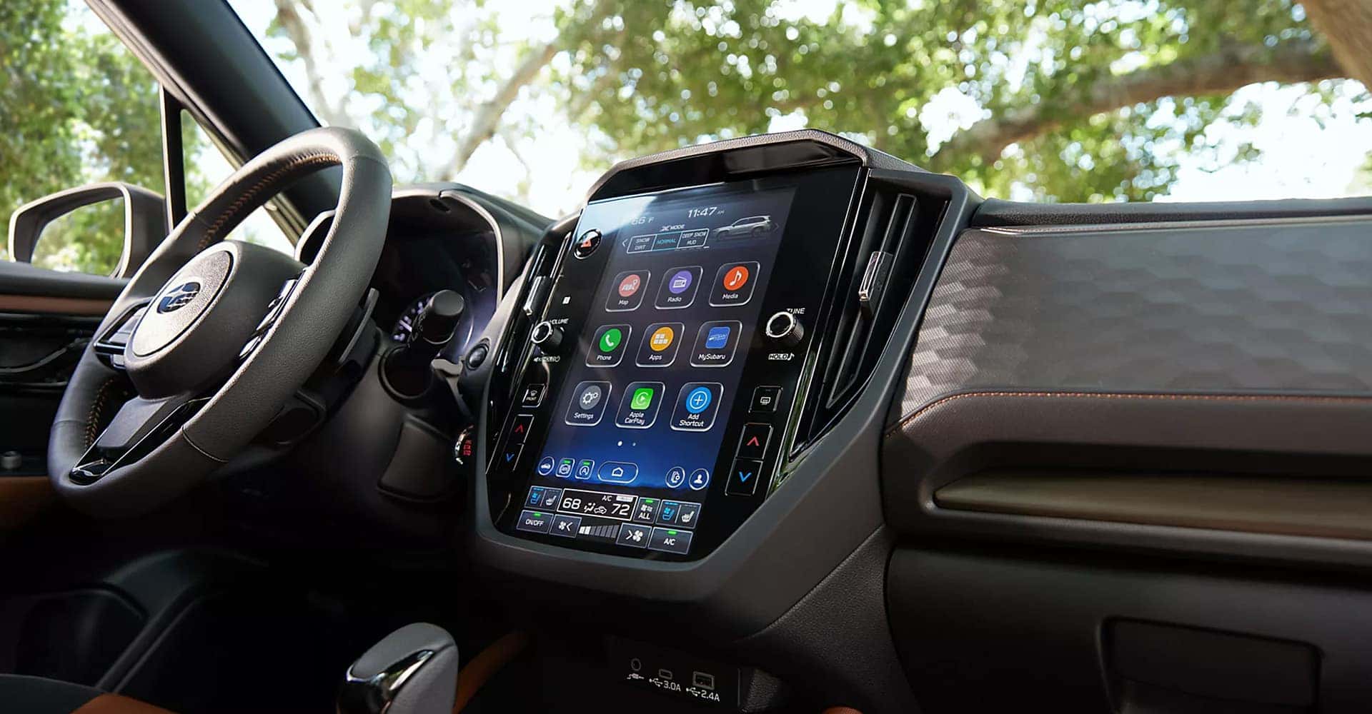 Photo of 2025 Subaru Forester smart dashboard