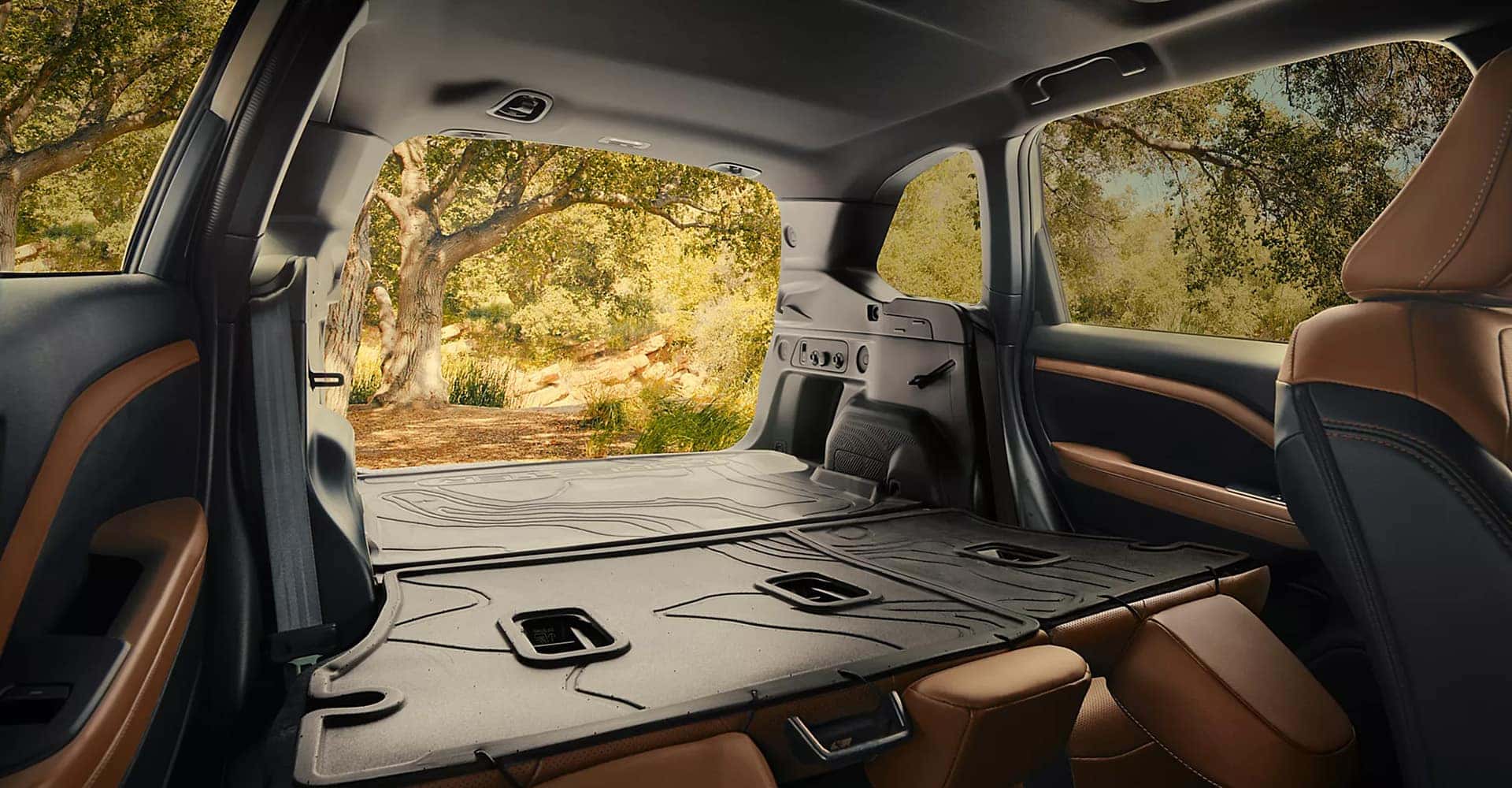 Wide view of 2025 Subaru Forester interior