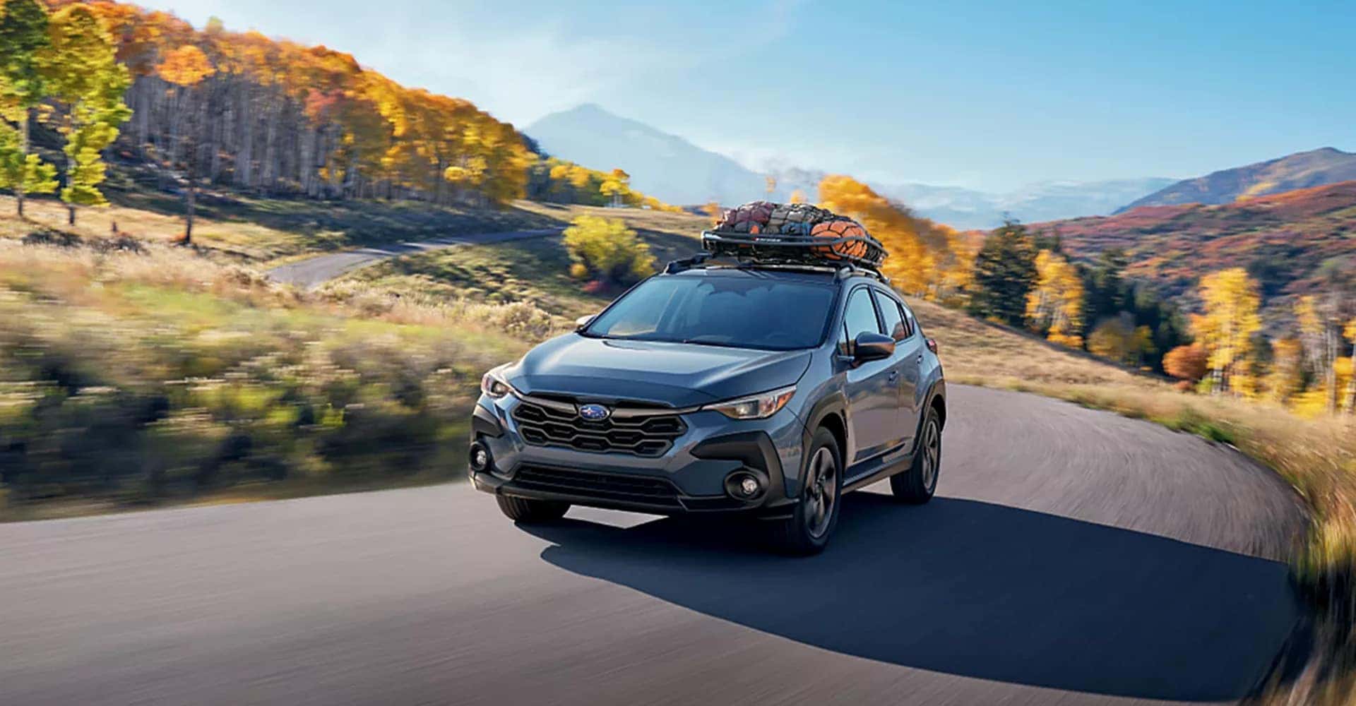 Action shot, 2025 Subaru Crosstrek
