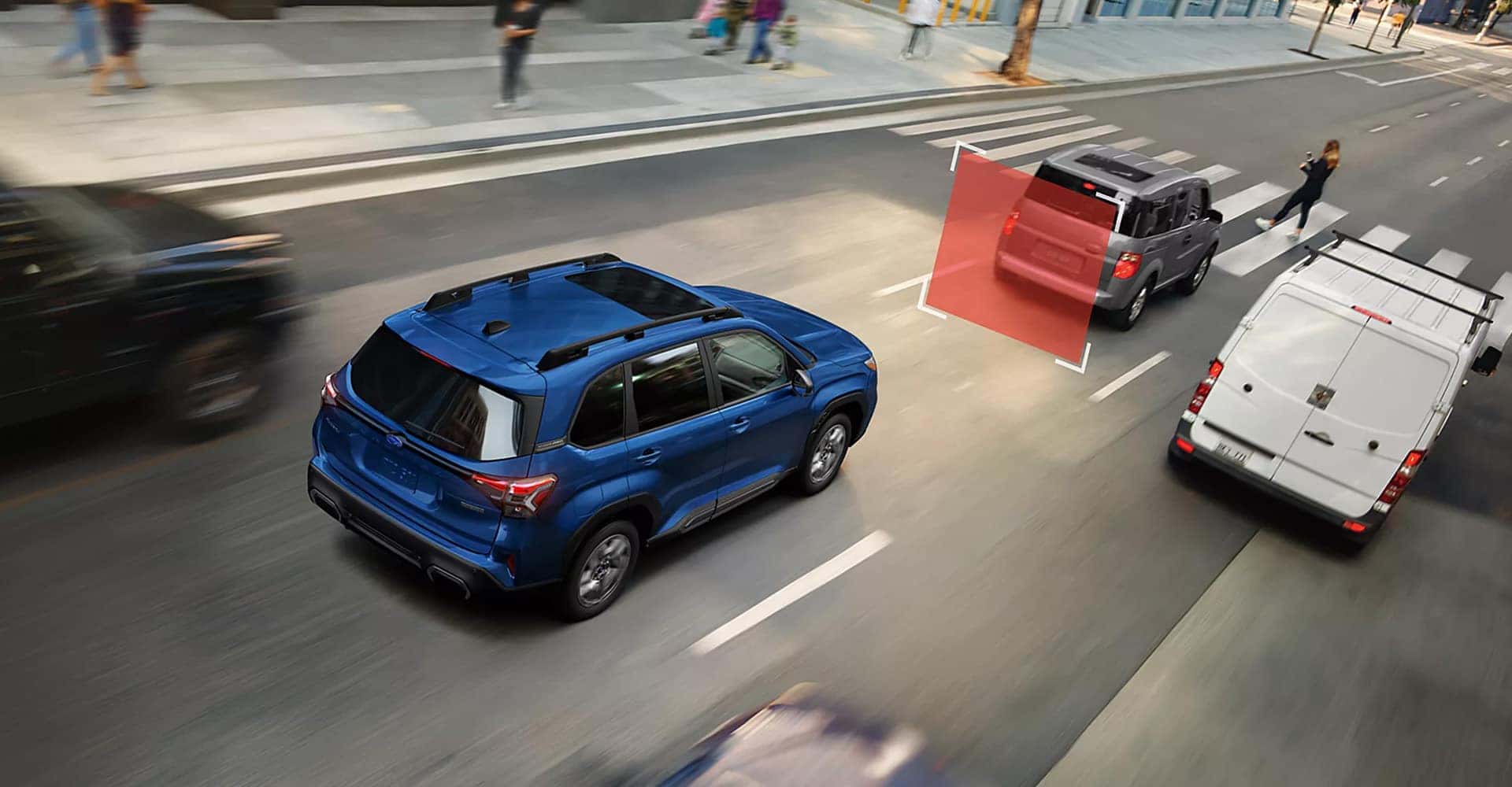 Braking assist 2025 Subaru Forester Hybrid