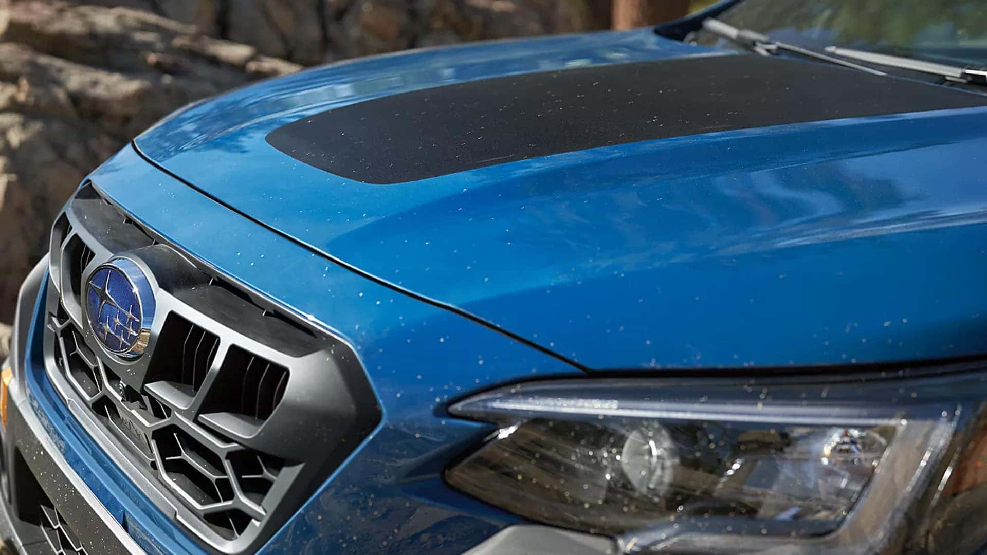 Close Up of the Front of Subaru Outback Wilderness