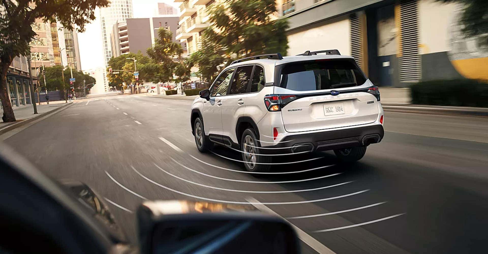 Lane detection 2025 Subaru Forester Hybrid
