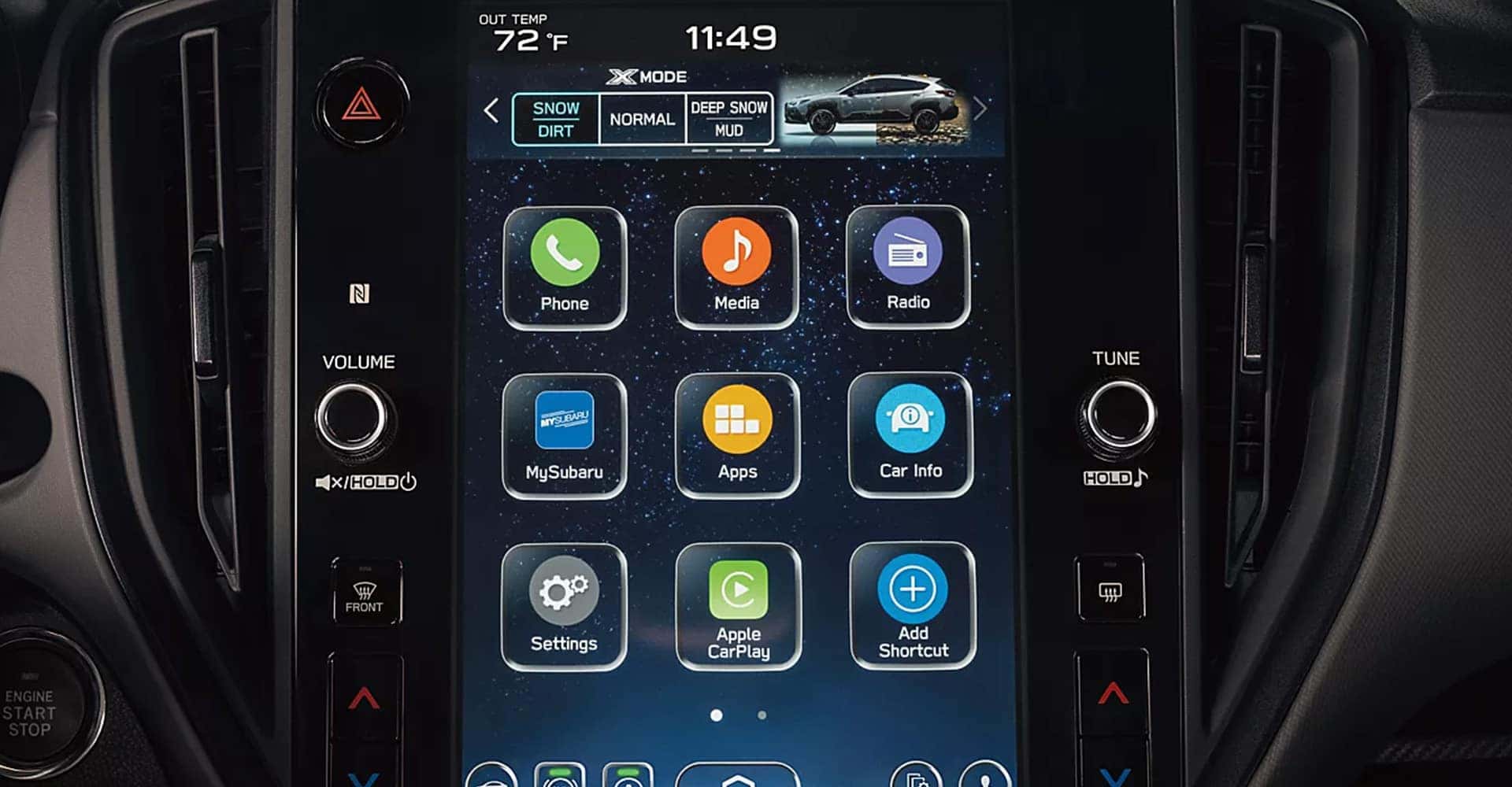 Smart screen 2025 Subaru Crosstrek Wilderness