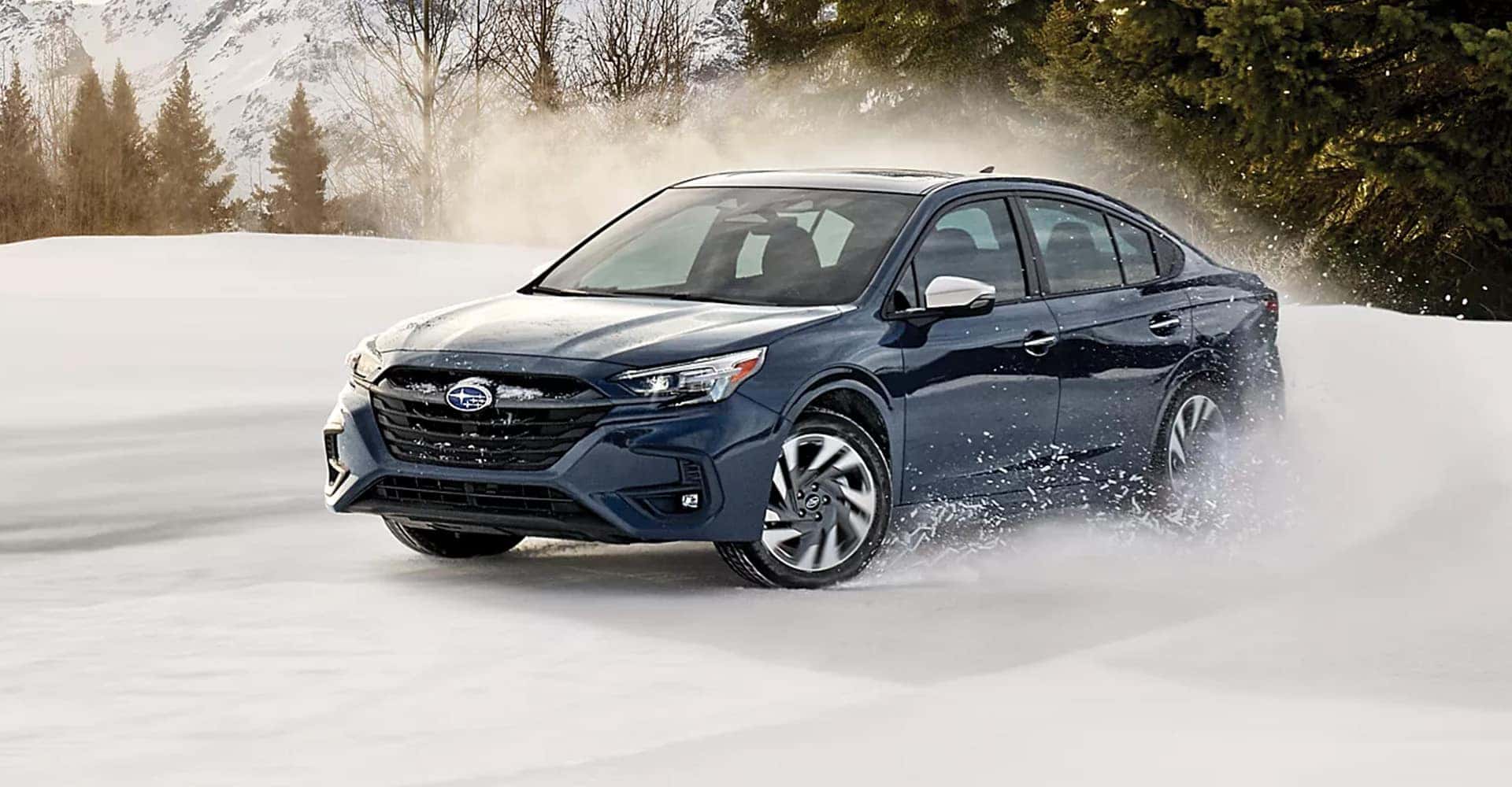 Snowy day 2025 Subaru Legacy