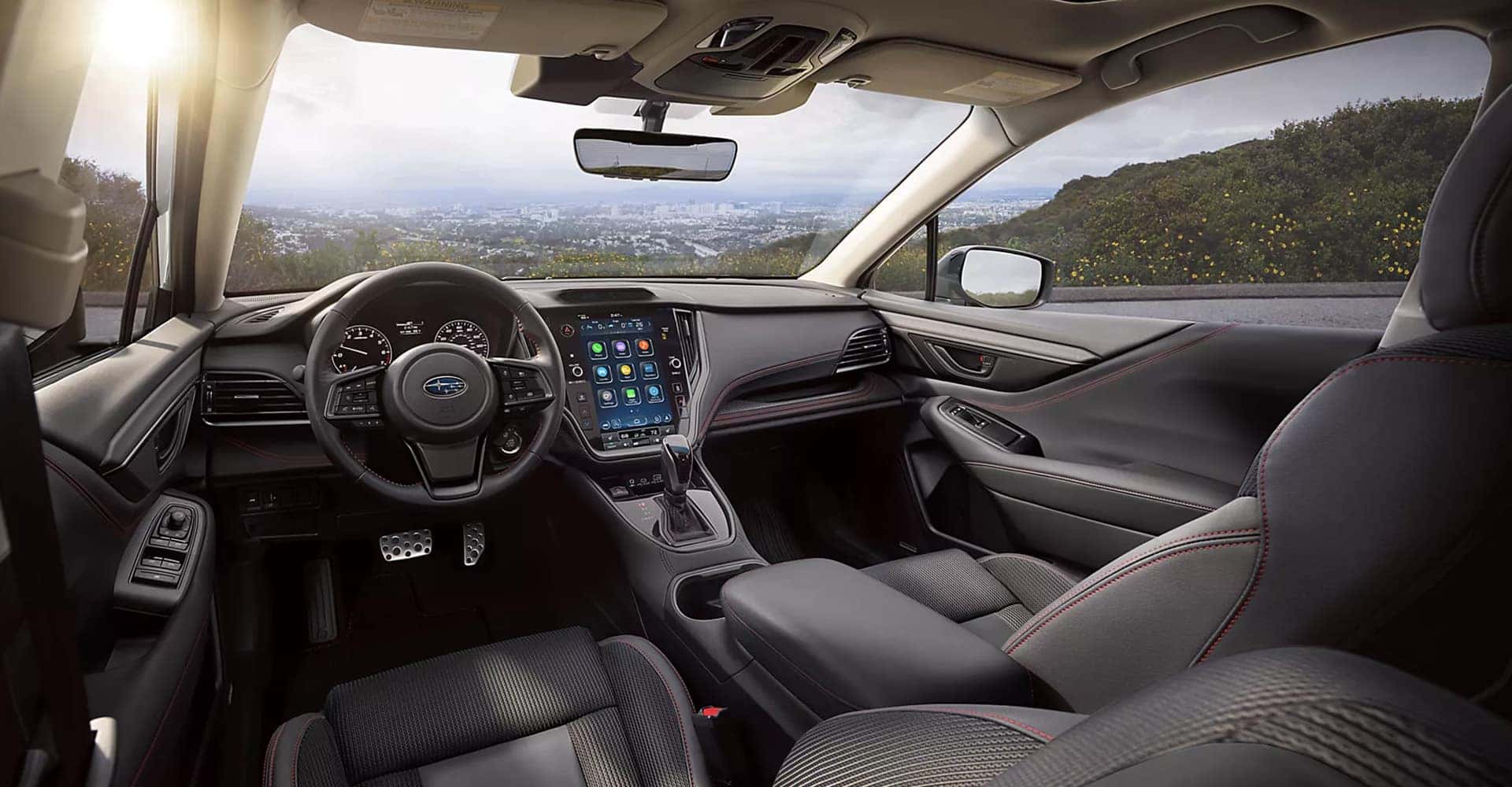 Sport interior shown in Two-tone Gray Sport Cloth