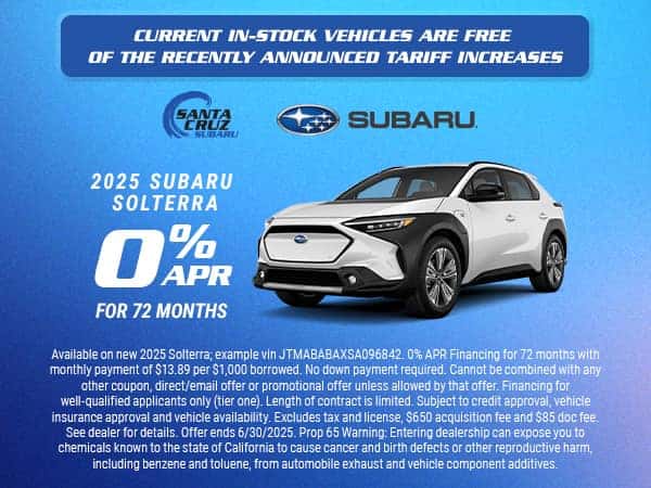 2025 Solterra June offer