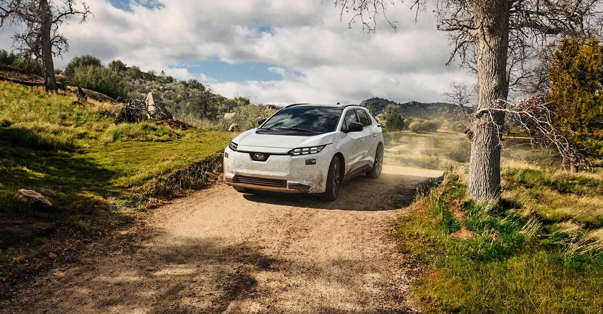 2026 Subaru Solterra dirt road