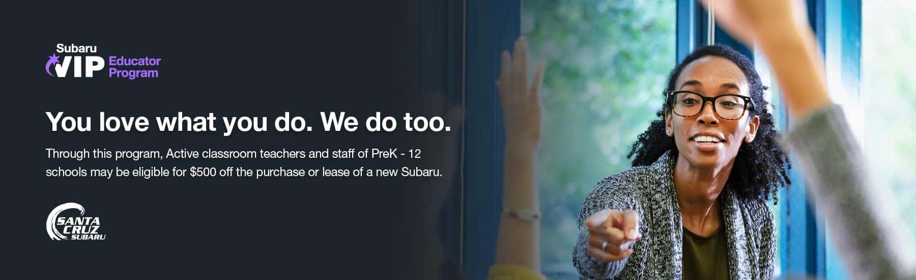 Subaru Educator Program