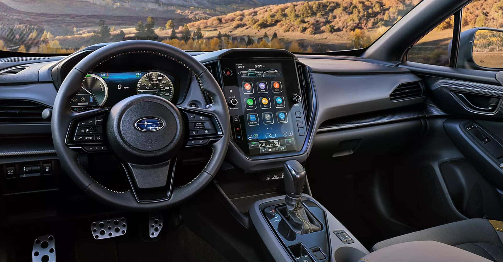 Sport Hybrid interior shown in Sport Cloth