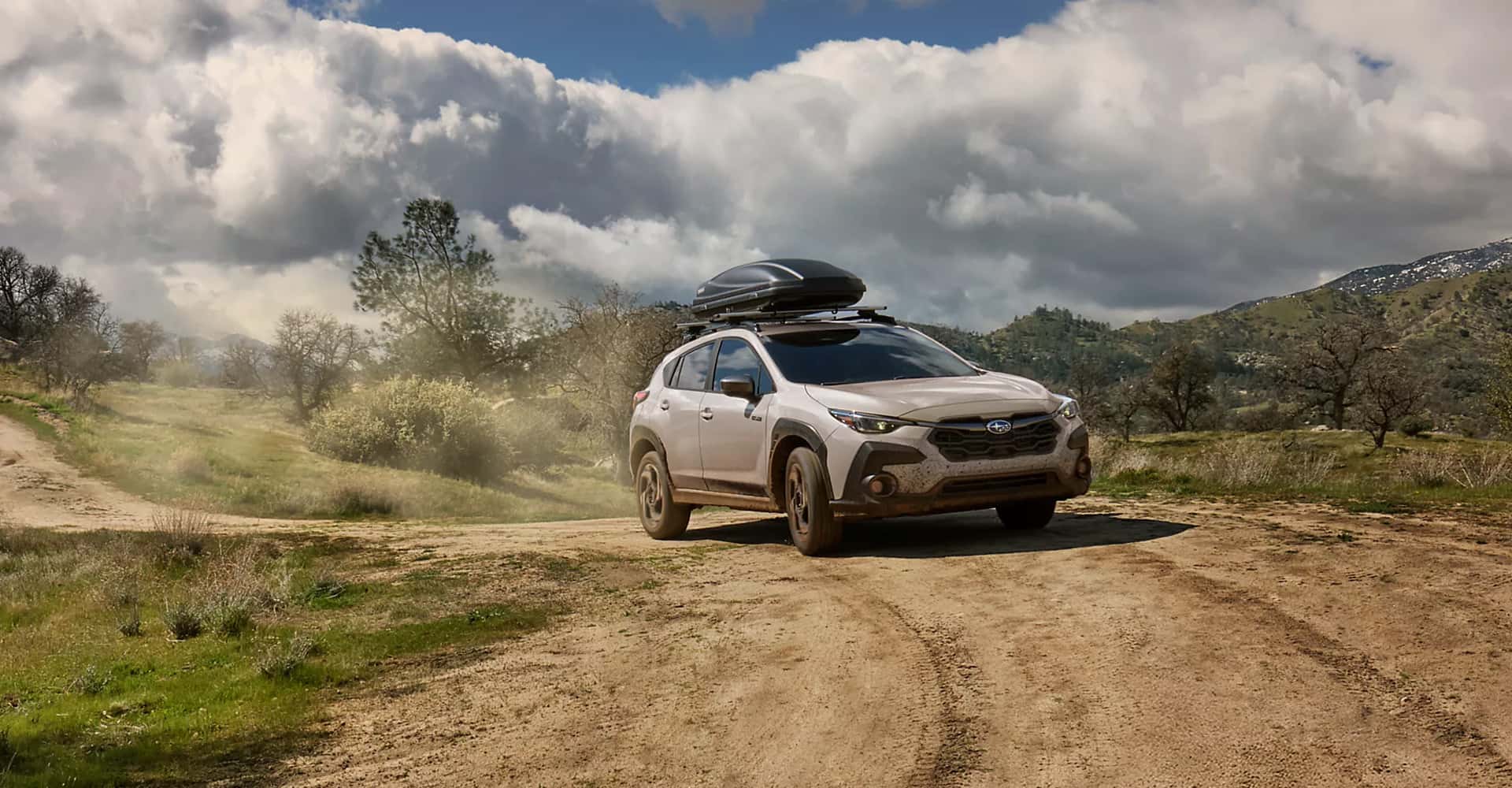 2026-Subaru-Crosstrek-driving-on-dirt-road