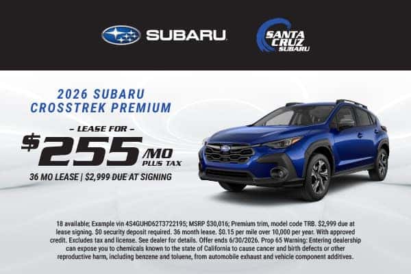 2026 Crosstrek Premium June 2026 offer