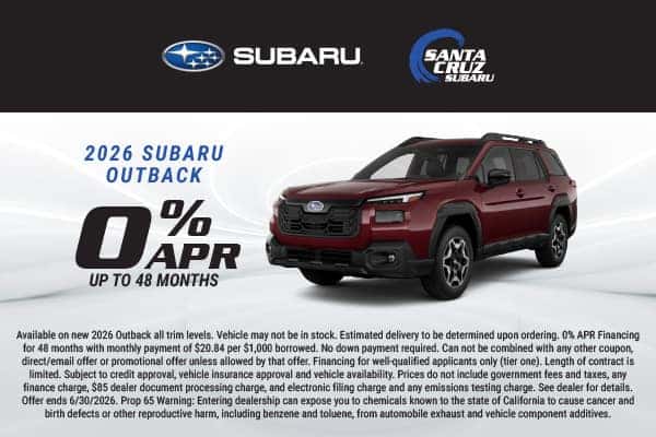 2026 Outback June 2026 offer