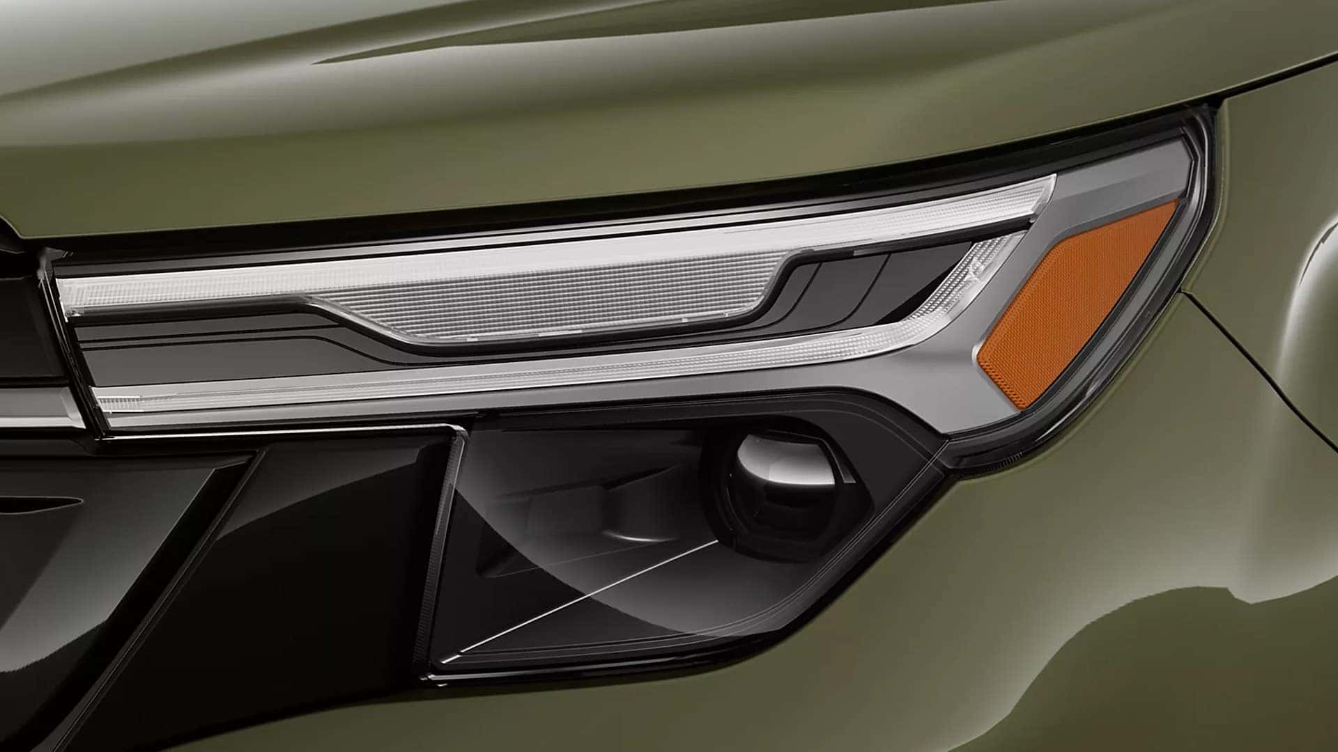 Close up of headlights of 2026 Subaru Forester Hybrid