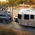 Suburu Towing Camper