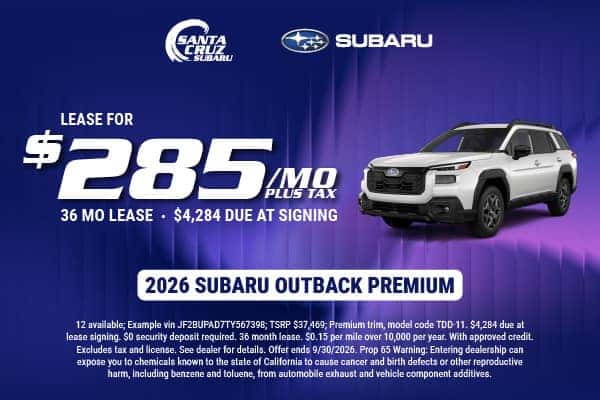 2026 Outback September offer