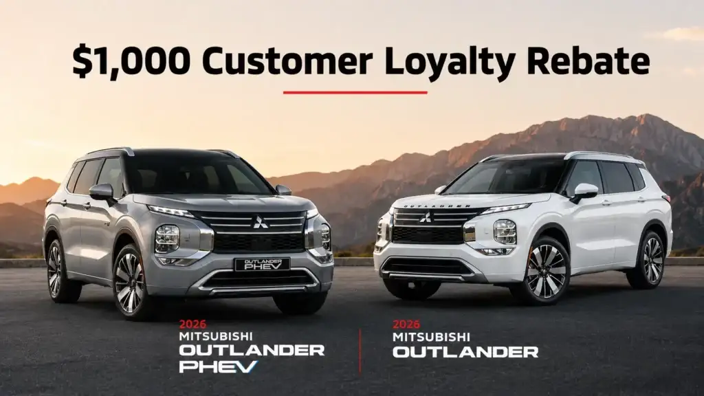 $1,000 Customer Loyalty Rebate