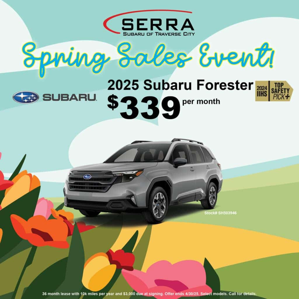 2025 Subaru Forester, $339 per month