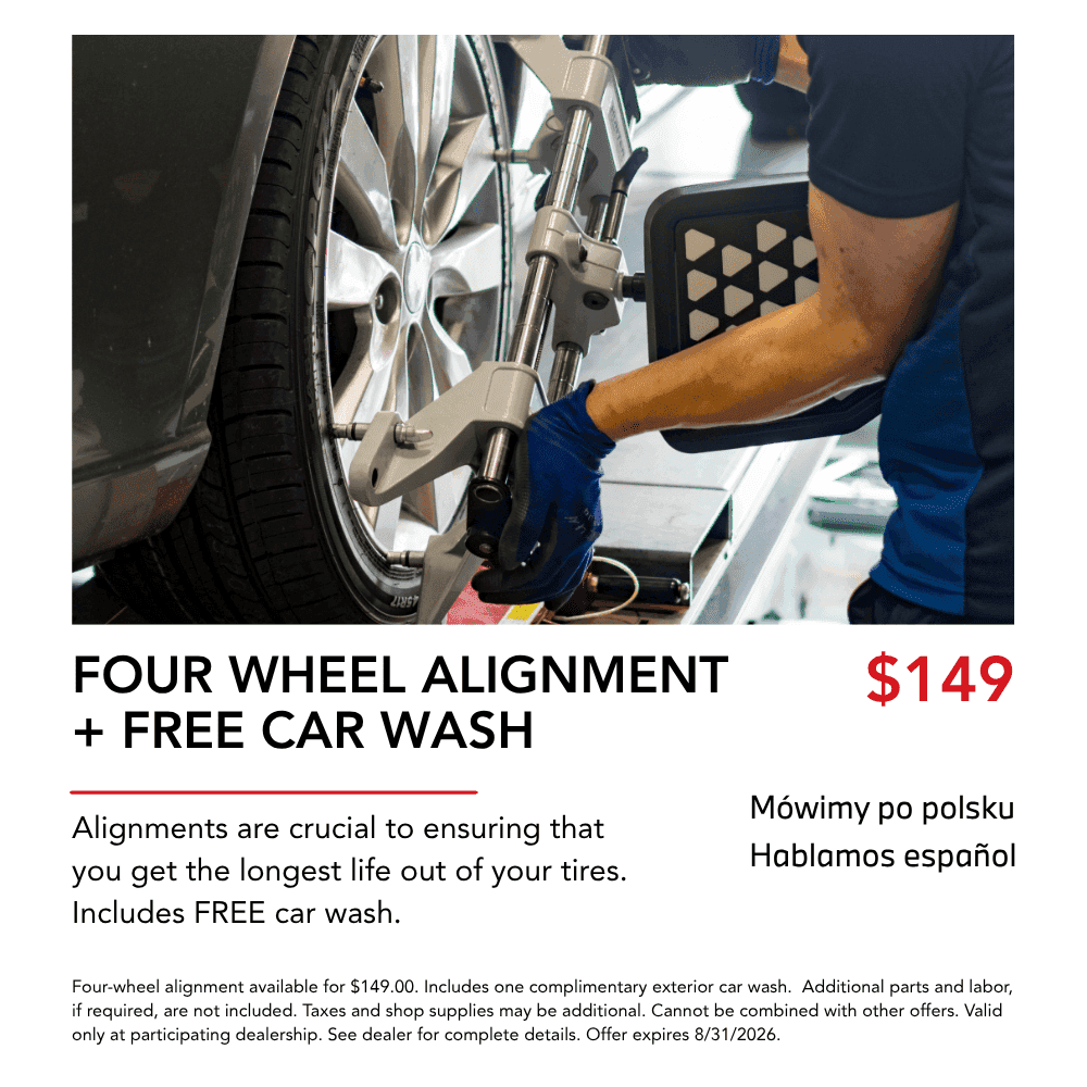 Four Wheel Alignment Special
