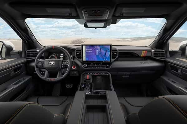 2026 Toyota Tundra multimedia touchscreen and interior technology