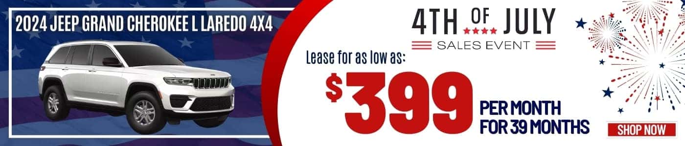 jeep cherokee july 4th sale