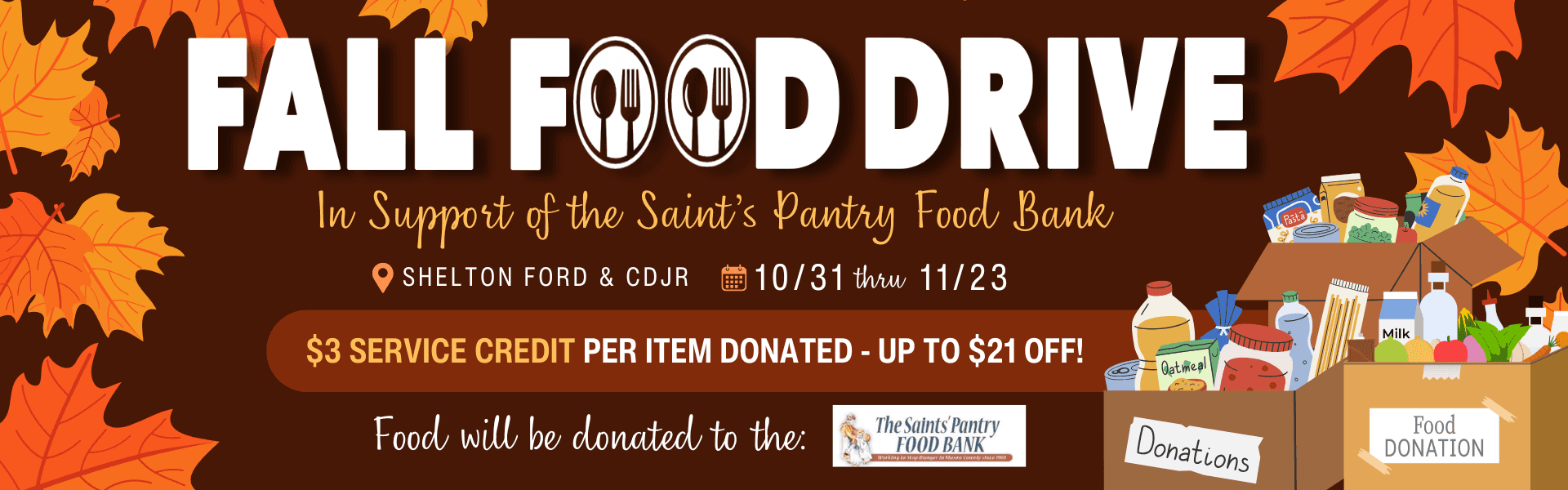 fall food drive 2025
