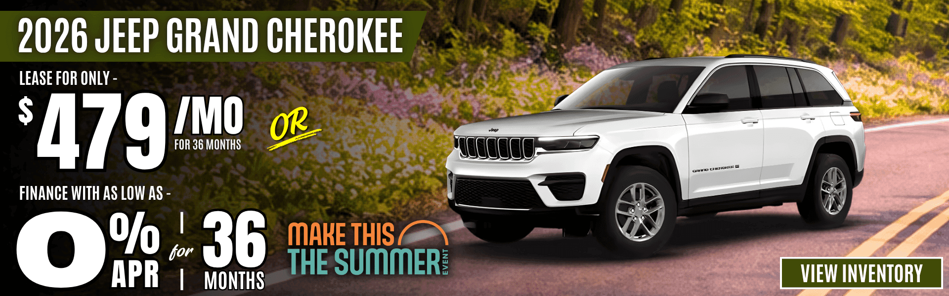jeep grand cherokee sales offer