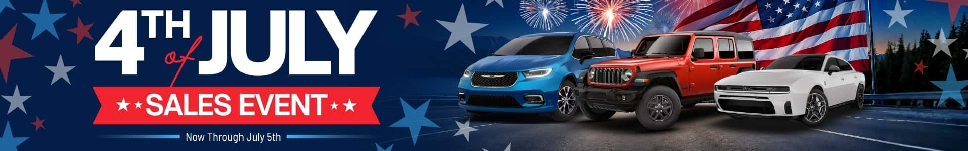 4th of July Sales Event