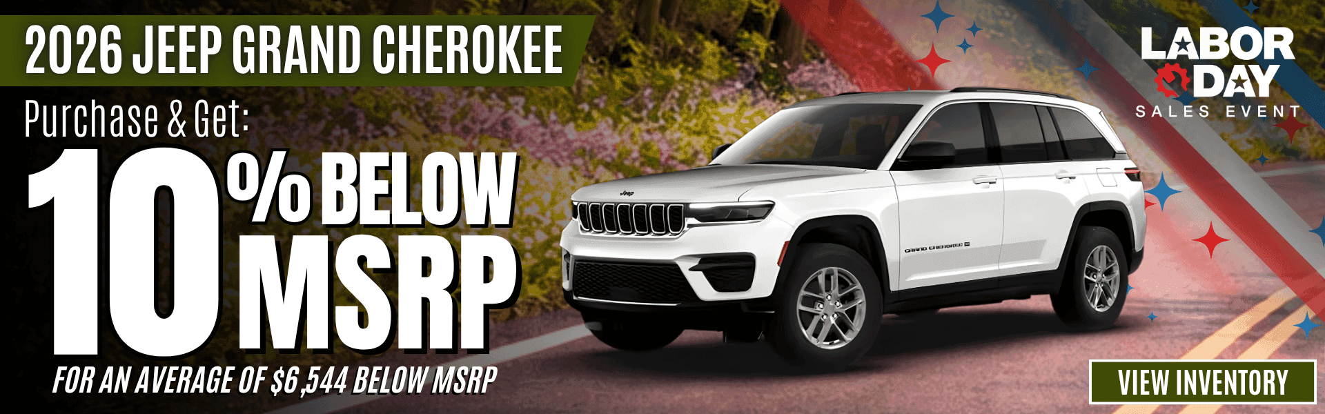2026 jeep grand cherokee sales offer