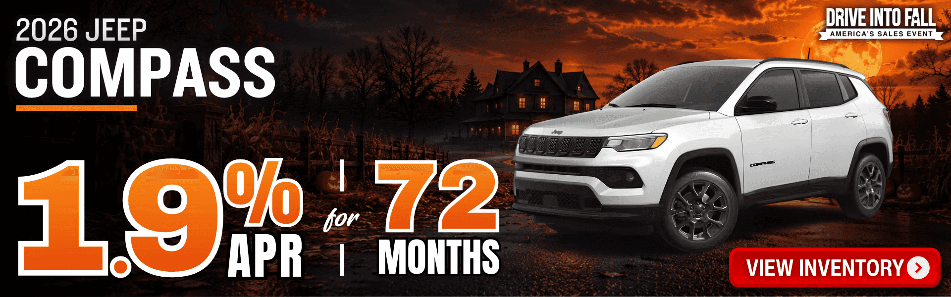 jeep compass finance offer october 2026