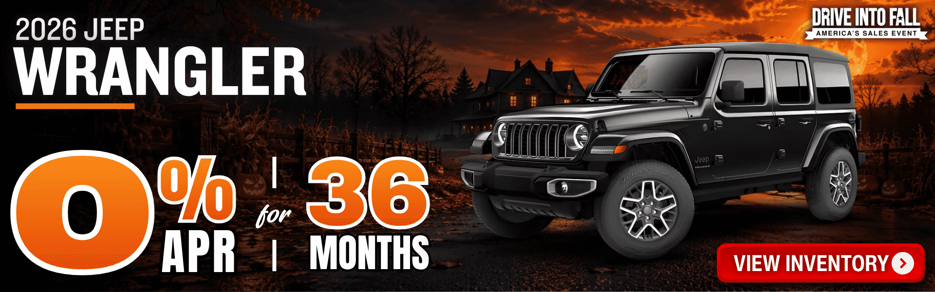 jeep wrangler finance offer october 2026