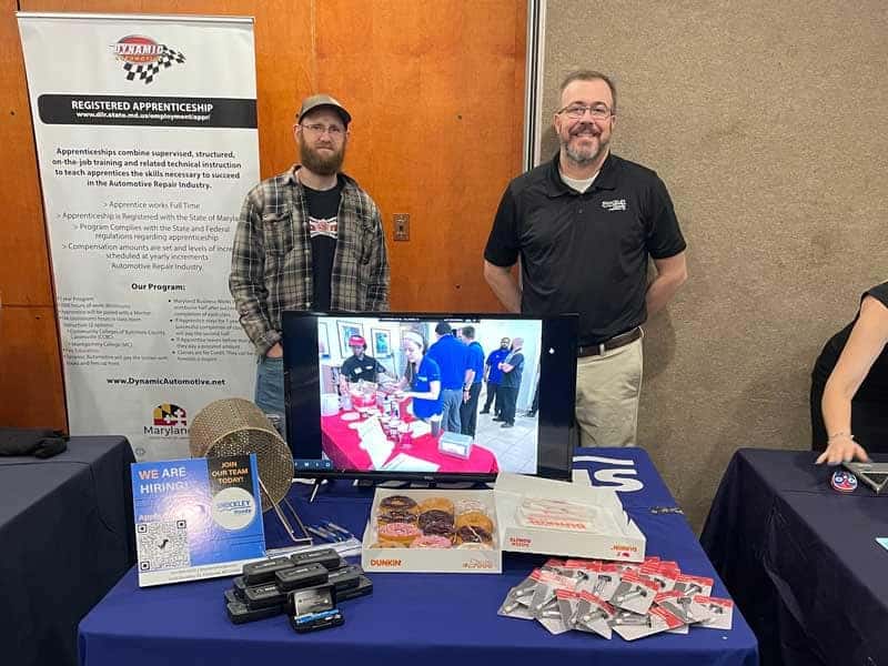 Career Fair Booth
