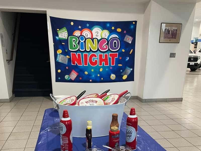 Shockley Honda Bingo Night