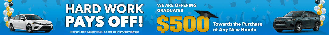 We Are Offering Graduates $500